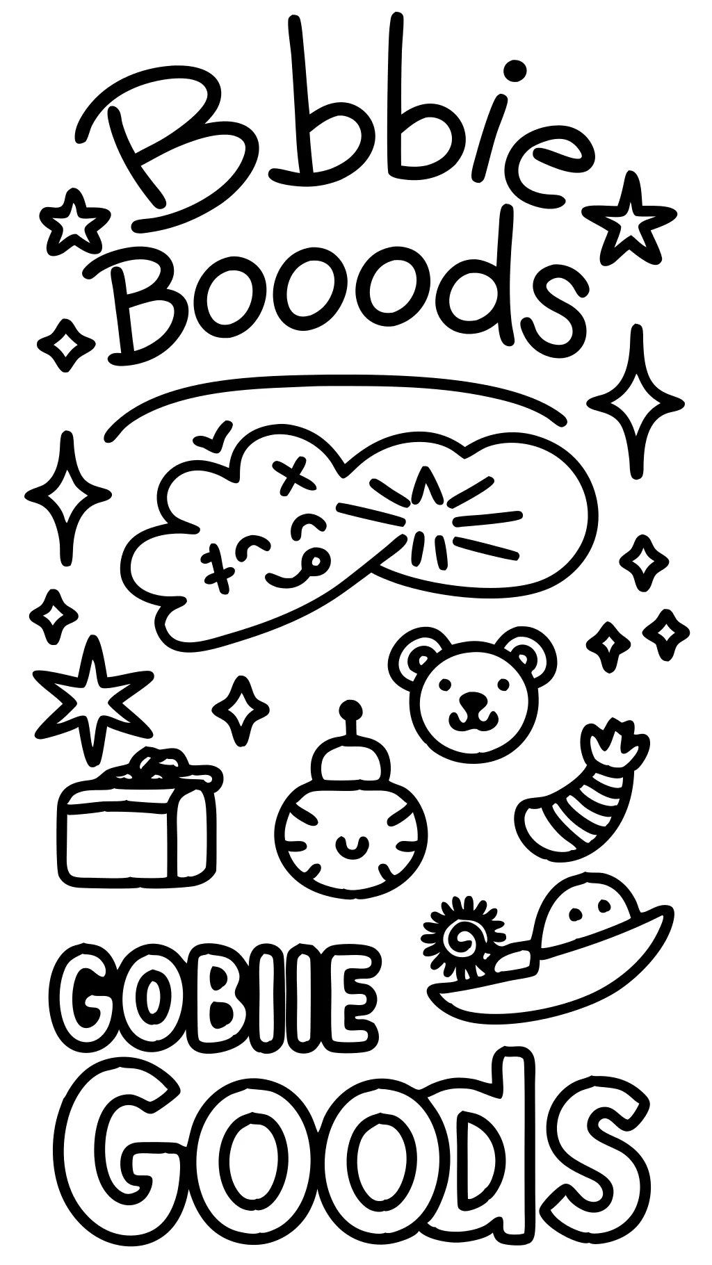 coloriages de produits bobbie gratuitement imprimables